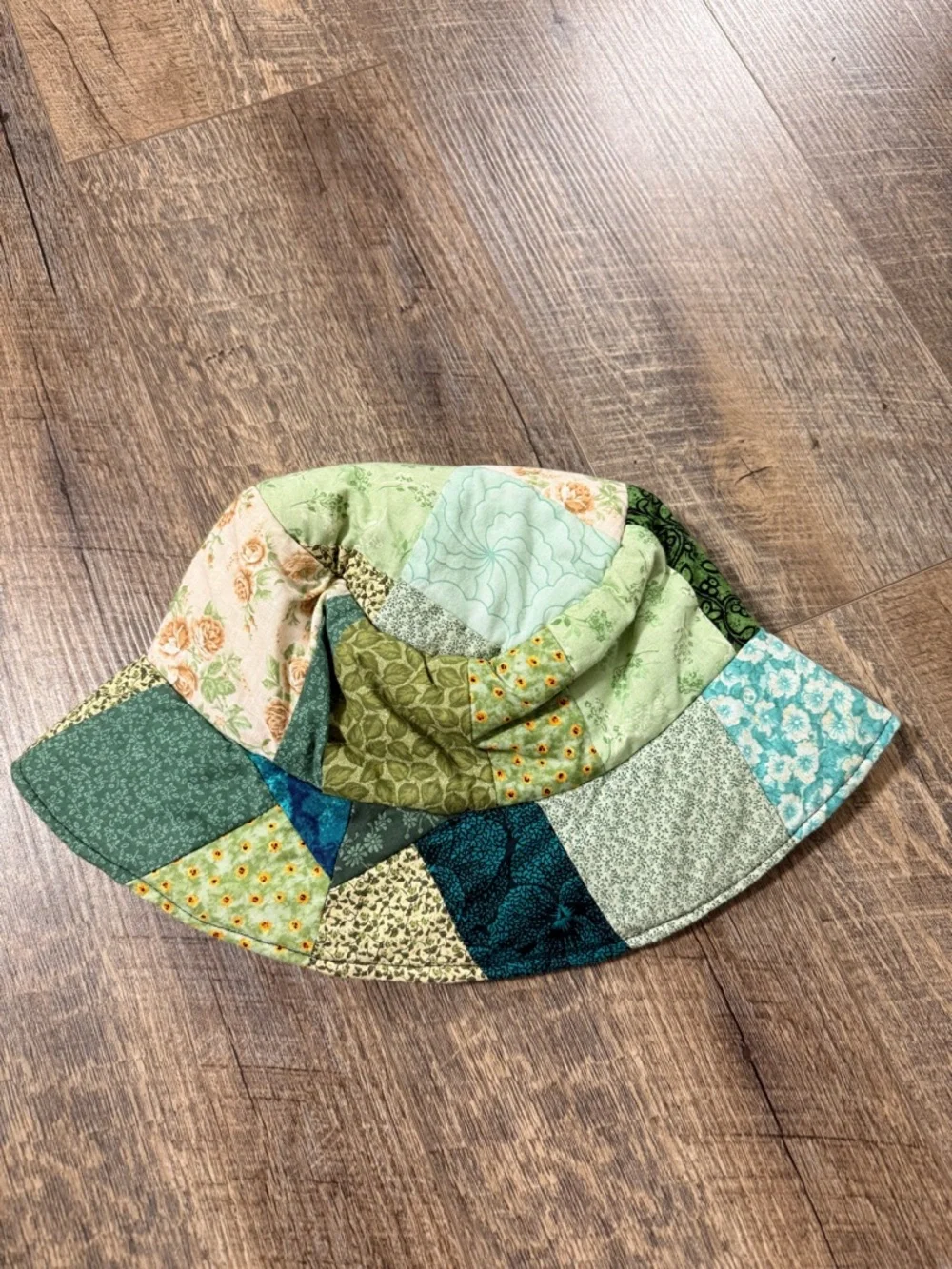 Gypsy Rose Grateful Dead One of a kind Handmade Guatemalan Patchwork Bucket Hat